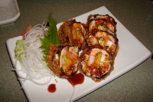 Spice-Rice Sushi Appetizer